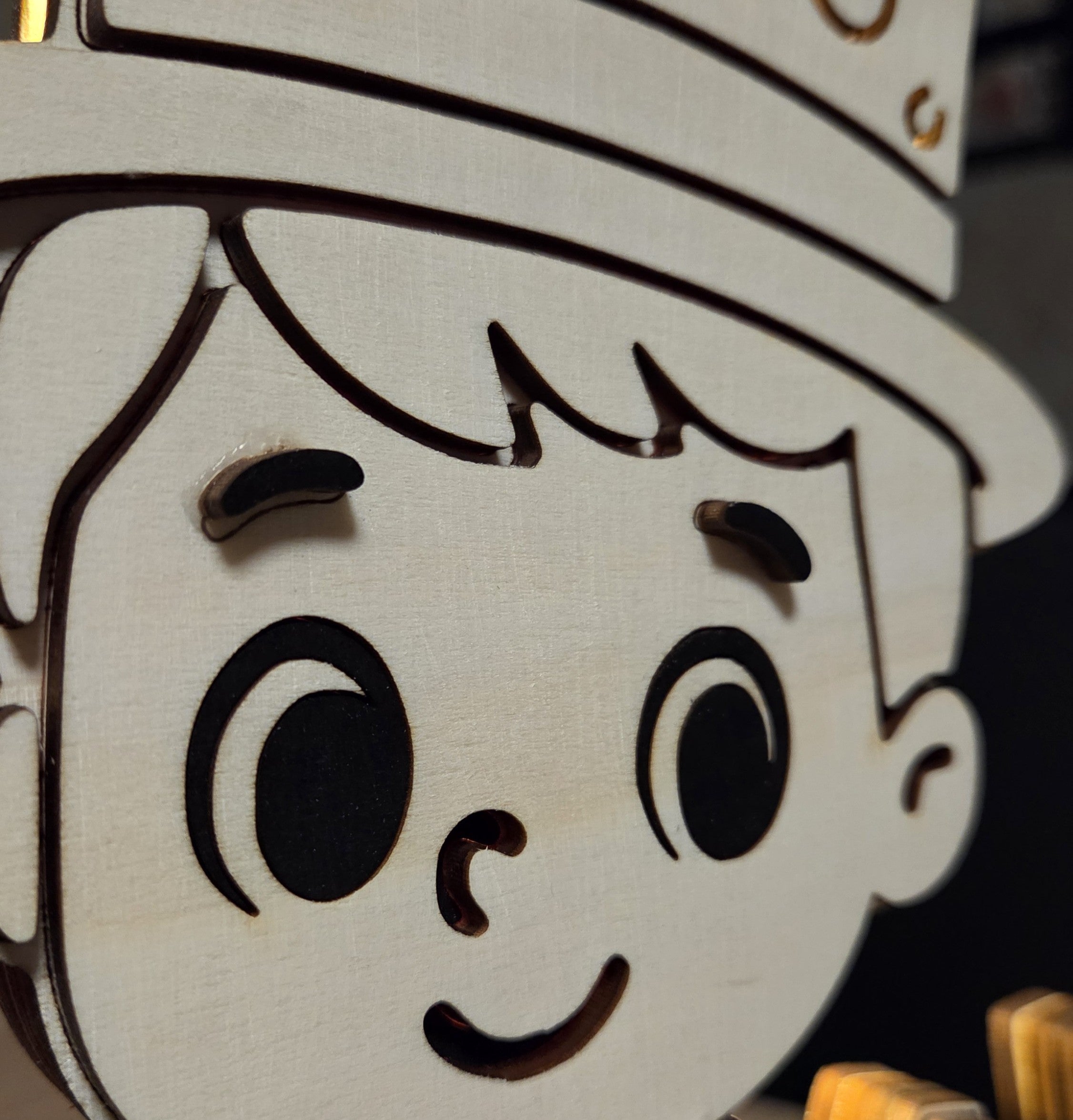 Laserdatei LED Schornsteinfeger – Glücksbringer & Neujahrsdeko