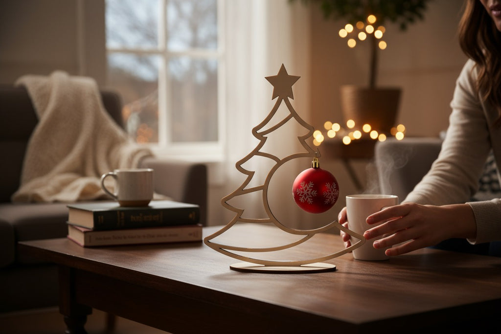 Laserdatei Weihnachtsbaum in 3 Größen – Dekorative Deko für Weihnachten